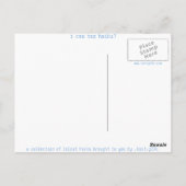 haiku kat 14 briefkaart (Achterkant)