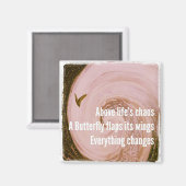 Haiku Koelkast Magneet - Vlinder (Voorkant / Achterkant)