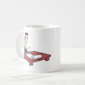 Haiku-Mok - verontwaardiging Koffiemok (Voorkant links)