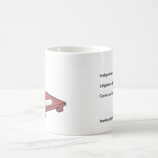 Haiku-Mok - verontwaardiging Koffiemok (Center)