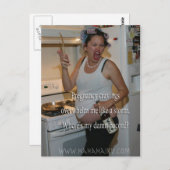 Haiku over zwangerschap briefkaart (Voorkant / Achterkant)