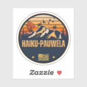 Haiku-Pauwela, Hawaï Sticker (Vel)