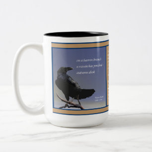 Haiku - Raven Autumn Dusk Tweekleurige Koffiemok