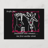 Haiku - Singles Bar Briefkaart (Voorkant)