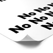 Haiku Uit Bed Komen Grappige Poster (Hoek)