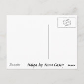 Haiku - vruchtensap briefkaart (Achterkant)