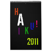 HAIKU! WALKALENDER VAN 2011 KALENDER (Hoes)