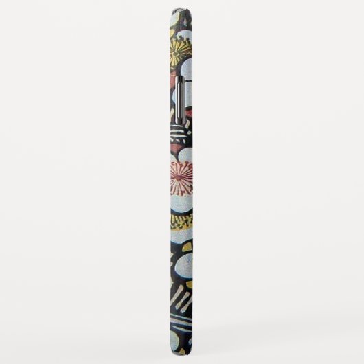 HAIKU, WITTE SPRINGSTROMEN Antiek Japanse Floral Case-Mate iPhone Case (Achterkant/rechts)