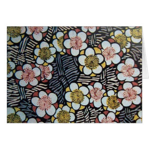 HAIKU/ ZWART WIT ROZE GEEL LENTE BLOEMEN