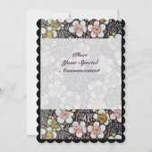 HAIKU/ZWARTE WITTE GEEL PINKSTROMEN KAART (Achterkant)