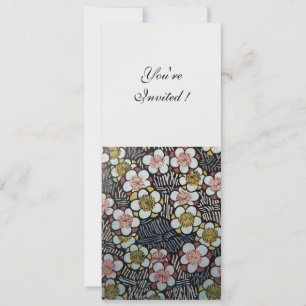 HAIKU/ZWARTE WITTE GEEL PINKSTROMEN KAART