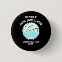 Haikyuu | Aoba Johsai Volleyball Club Button (1)