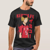 Haikyuu Kenma Kozume MEME ANIME CARTOON MANGA T-shirt (Voorkant)