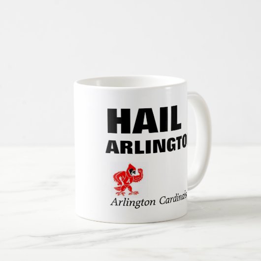 HAIL ARLINGTON KOFFIEMOK (Voorkant rechts)