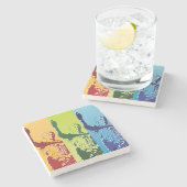 Hail Caesar Stenen Onderzetter (Zijkant)