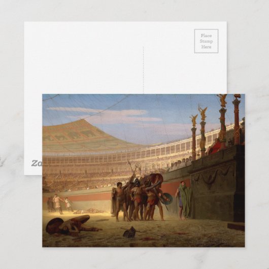 Hail Caesar, wij die u weldra zullen begroeten Briefkaart (Voorkant / Achterkant)