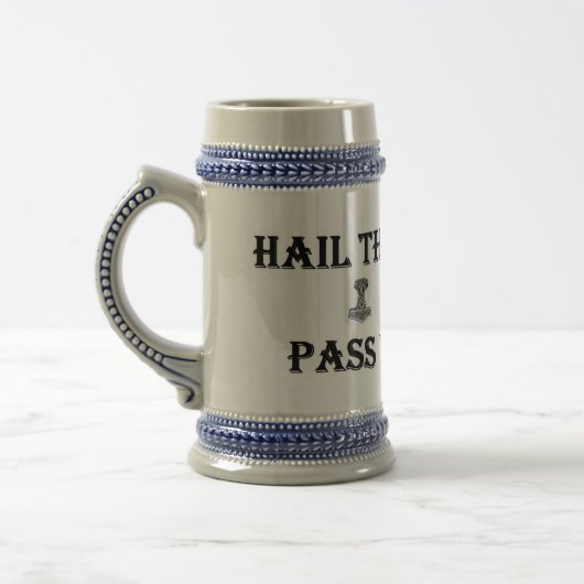 Hail de hamer Stein Bierpul (Links)