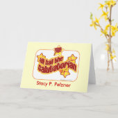 Hail de salutatoriaan kaart (Gele Bloem)