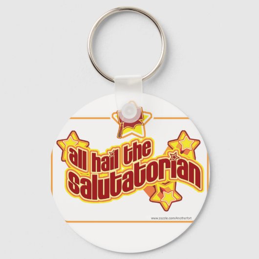 Hail de salutatoriaan sleutelhanger (Voorkant)