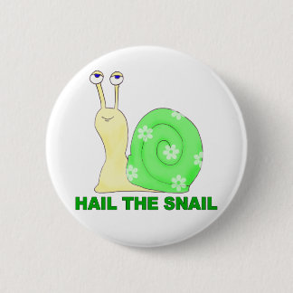 Hail de slak ronde button 5,7 cm