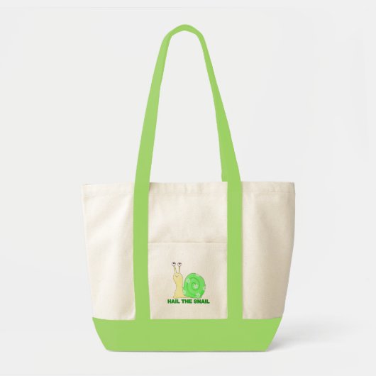 Hail de slak tote bag (Voorkant)
