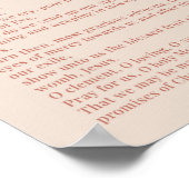 Hail, heilig Koningin Poster (Hoek)