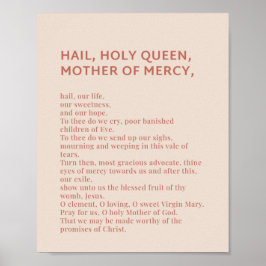 Hail, heilig Koningin Poster
