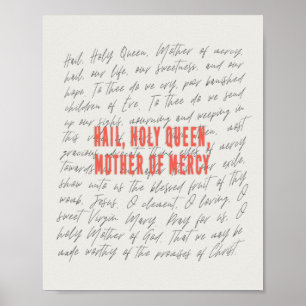 Hail, heilig Koningin Poster