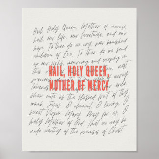 Hail, heilig Koningin Poster