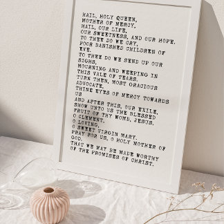 Hail, heilig Koningin Poster