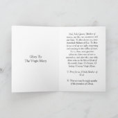 HAIL HOLY QUEEN KAART (Binnen)