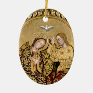HAIL HOLY QUEEN KERAMISCH ORNAMENT