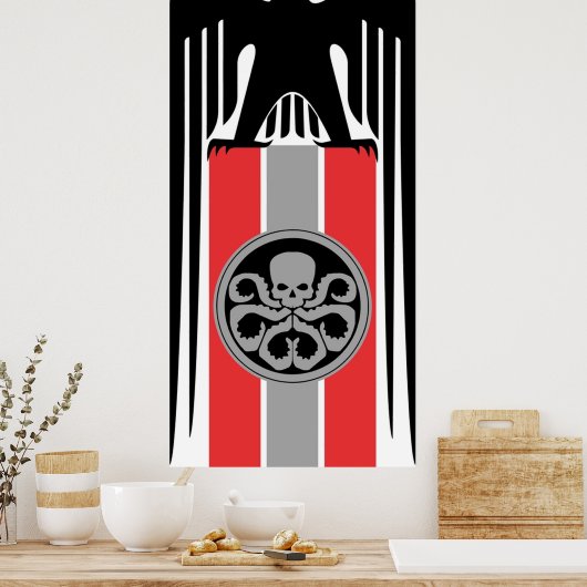 Hail Hydra Tapestry Poster (Keuken)