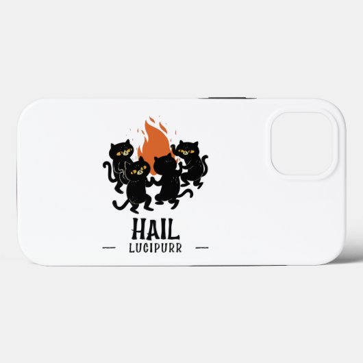 Hail Lucipurr Case-Mate iPhone Case (Achterkant (horizontaal))