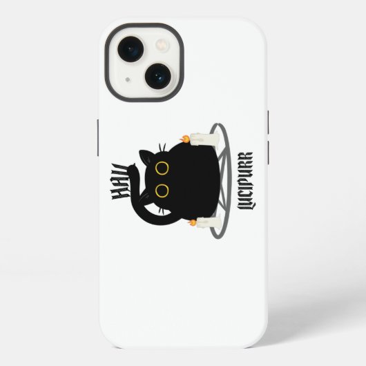Hail Lucipurr iPhone Hoesje (Achterkant)
