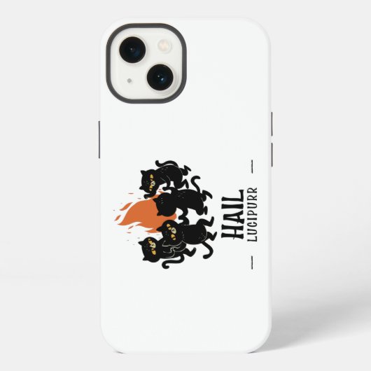 Hail Lucipurr iPhone Hoesje (Achterkant)
