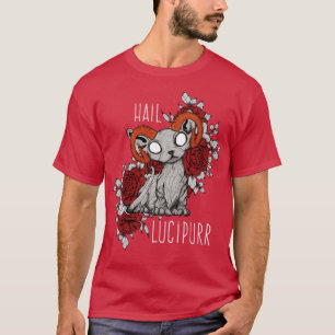Hail Lucipurr kitten demon T-shirt