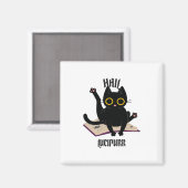 Hail Lucipurr Magneet (Voorkant / Achterkant)
