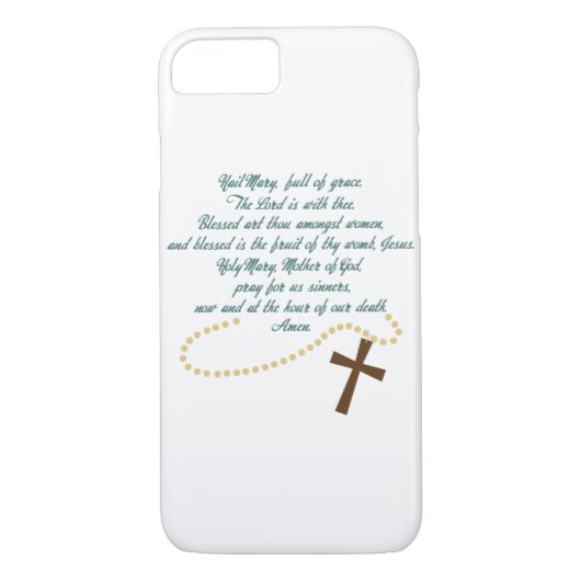 Hail Mary Case-Mate iPhone Case (Achterkant)