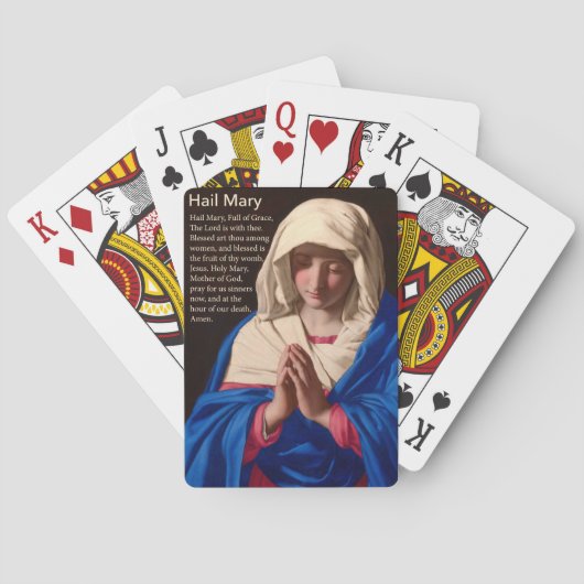 Hail Mary Deck of Cards Pokerkaarten (Achterkant)