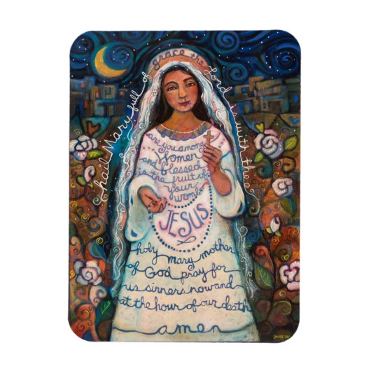 Hail Mary flexibele magneet (Verticaal)