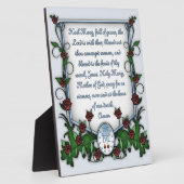 Hail Mary Fotoplaat (Zijkant)