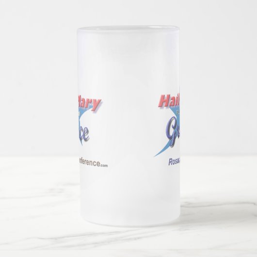 Hail Mary Frosted Glass Mok (Center)
