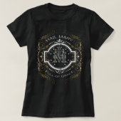 Hail Mary Full of Grace Prayer Onze naakte moeder T-shirt (Design voorkant)