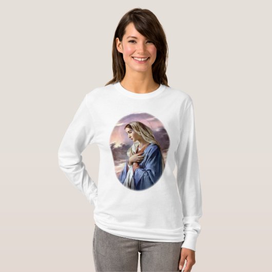 Hail Mary Full of Grace T-shirt (Voorkant volledig)