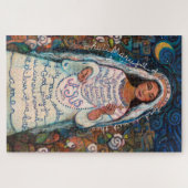 Hail Mary gebed denkbeeldige puzzel (Horizontaal)