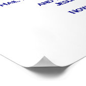 Hail Mary gebed Poster (Hoek)