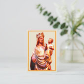 Hail Mary gebed Visitekaartje (Staand voorkant)