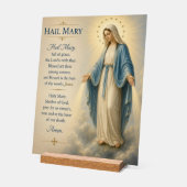 Hail Mary Gebedsbureau Decoratie Acryl (Hoek)