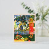 Hail Mary (Ia Orana Maria) (1891) van Paul Gauguin Briefkaart (Staand voorkant)